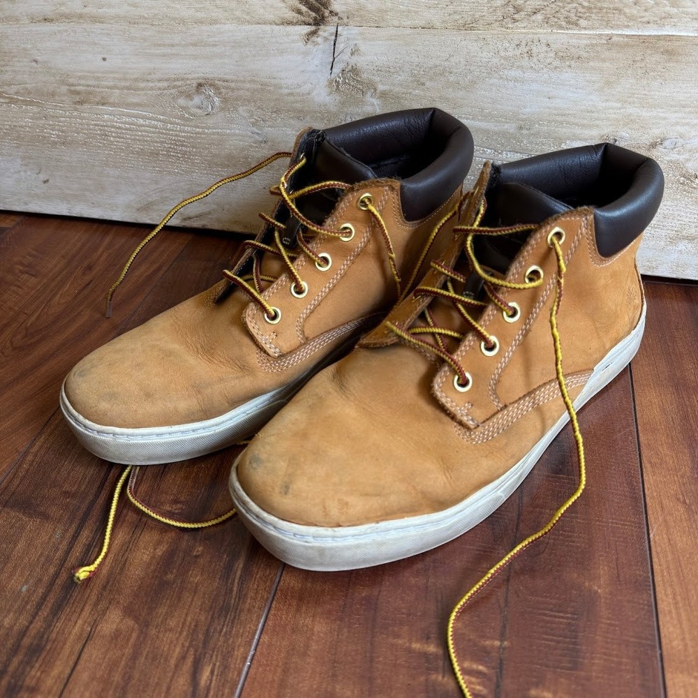 Timberland‎ Maple Grove Leather Chukka 'Wheat Nubuck' Boots Mens 8
